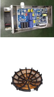 Bộ linh kiện bếp từ công nghiệp 8KW kính phẳng/ lõm, điện 1 pha